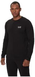Giorgio Armani Férfi pulóver, Emporio Armani EA7, pamut és elasztán, fekete, 3XL INTL (0000304213038_3XL)