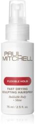 Paul Mitchell Flexible Hold Fast Drying Sculpting Hairspray hajlakk dús és fényes hajért 75 ml