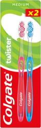 Colgate Twister közepes fogkefe 2 db