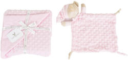 Cangaroo BENNIE takaró szundikendővel 75x100cm PINK