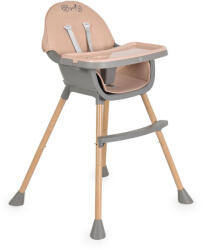Moni BISCOTTI etetőszék 2in1 PINK - pindurka