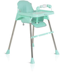 Moni CENTURY etetőszék műanyag játékhíddal MENTA