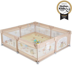 Moni GAMEZONE járóka szőnyeggel, 60 labdával 150x200 VILÁGOS BÉZS