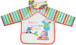 Cangaroo BIB előke hosszú ujjas Messy PIROS