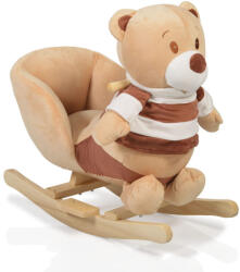 MONI TOYS Hintázó maci 60 cm barna