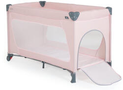 Moni ONE TOUCH utazóágy egy kézzel csukható PINK - pindurka