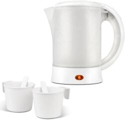 Girmi BL04 Utazó vízforraló 600ml automatikus kikapcsolással 2 csészével (8055176400125)