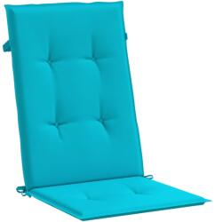 vidaXL Magas háttámla párnakészlet vidaXL, 6 db, türkiz, textil, 120 x 50 x 3 cm, 2, 85 Kg (361273VidaXL)