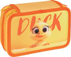 Pelikan Penar echipat cu 3 fermoare Pelikan 400207249, 43 piese, Happy animals, Duck (400207249/DUCK) Penar