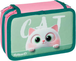 Pelikan Penar echipat cu 3 fermoare Pelikan 400207249, 43 piese, Happy animals, Cat (400207249/CAT) Penar