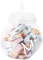 Deli Radiera creion Deli Macarons, material eco PVC, non-toxic, Pastel (DLEH02200)