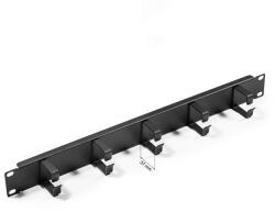 Keline Gyűrűs panel 1U-19 37mm-es gyűrűkkel (RMA, RZA 600mm 200kg; 800mm 400kg) (RAB-VP-X01-A2)