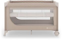KinderKraft Utazóágy LEODY UP Beige - pepita