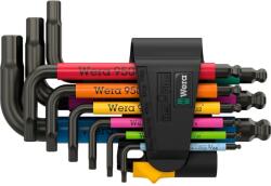 Wera 950/9 Hex-Plus Multicolour Imperial belső hatlap hajlított csavarhúzó készlet 9 részes fekete 05022641001 (05022641001)