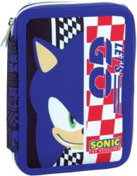 GIM Neceser cu accesorii GIM Sonic - Lets Go, 2 fermoare (334-89100) Penar