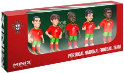 MINIX Set de figurine Minix - Echipa Națională Portugalia, 5 bucăți, 7 cm (23677) Figurina