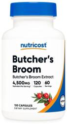 Nutricost Butcher's Broom, 150 mg, 120 capsule, Nutricost