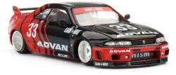 Mini GT Model de colecție Mini GT Modern: Automobile - Nissan Skyline GT-R (R33) Kaido Works ADVAN (MGTKHMG191)