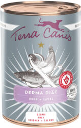 Terra Canis 6x400g Bárány Terra Canis Derma Csirke & lazac nedves kutyatáp