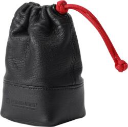 Artisan & Artist Artisan & Artist | ACAM-LPL140 | Full Leather Lens Pouch (M) Black Husa obiectiv foto