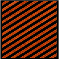 Leziter Akusztikus falpanel Deco III dió hatású 60x60x1, 8 cm (J01TR01-60-WAL) - geminiduo