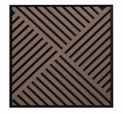Leziter Akusztikus falpanel Deco VIII olajos tölgy hatású 60x60x1, 8 cm (J01TF08-OAK) - geminiduo