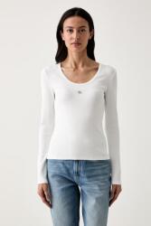 Calvin Klein Jeans longsleeve pentru femei din bumbac cu elastan 9BYA-BUD06B_00A (LV047D218G)