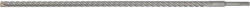 TOYA YT-42355 SDS Plus ütvefúrószár betonhoz/vasbetonhoz 16 x 600 mm (YT-42355)