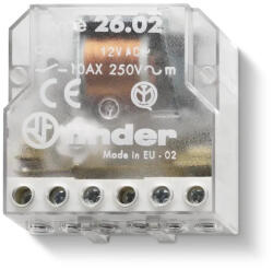 Finder 26.02. 8.230. 0000 léptető (impulzus) relé