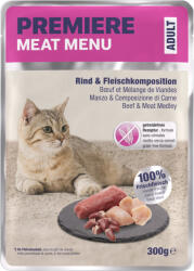 PREMIERE Meat Menu macska tasak adult marha 6x300g