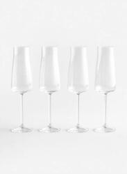 La Mania set de pahare cu picior pentru șampanie din sticlă de cristal 210 ml 99KK-SLUZWH_TSP (5905549437483) Pahar