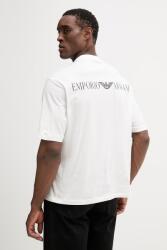 Giorgio Armani pamut póló - fehér XL - answear - 34 990 Ft