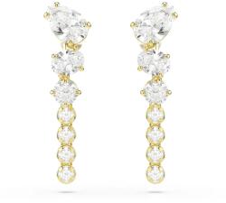 Swarovski cercei pentru femei placat cu aur zirconiu cubic MESMERA 9BY2-AKDZAR_10Y (5747936)