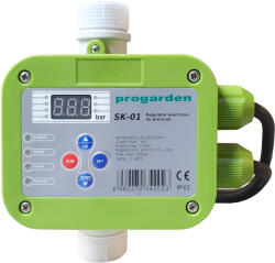 ProGarden SK-01 presostat electronic electropompa max. 2.2kW, 230V, 9.8bar, 1", doua moduri de functionare