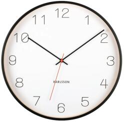 Karlsson ceas de perete din lemn 40 cm 99KK-ZEUZZB_99X (KA5926BK)