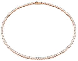 Swarovski lănțișor pentru femei placat cu aur zirconiu cubic MATRIX 9BY2-AKDZB8_10Y (5764194)