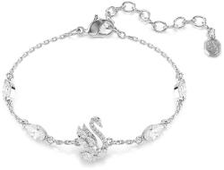 Swarovski női fém köbös cirkónium karkötő - ezüst Univerzális méret