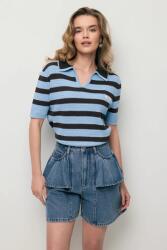 BIZUU pantaloni scurți pentru femei din denim PPY2-SZDZYW_55X (FEZA.NIEBIESKI)
