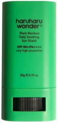 haruharu wonder Black Bamboo Daily Soothing Sun Shield SPF 50+/PA++++ - Stick SPF răcoritor cu filtre chimice 20g