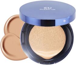 CUSKIN Clean-Up Skinfit Cushion SPF 50+ PA+++ - #21 - Pudră Compactă Cu Rezervă 15g+15g