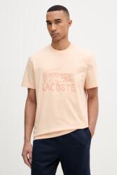 Lacoste t-shirt férfi pamut - narancssárga XXL - answear - 20 990 Ft