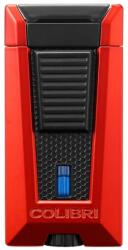 Colibri Stealth Triple hármas szúrólángos szivar öngyújtó - matt piros-fekete (C-LI900T22)