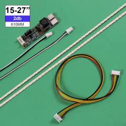  Univerzális monitor háttérvilágítás 96LED 3V 2db/csomag + Driver