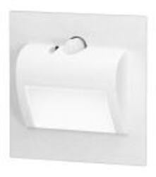 ADVITI AD-OS-6164LR3/W DRACO LED NEW 1.5W süllyesztett lépcsőházi lámpatest, 12VDC, 30lm, 3000K, fehér, mozgás- és alkonyérzékelővel (AD-OS-6164LR3/W)