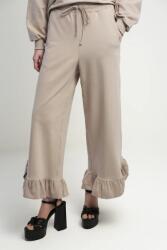 BIZUU melegítő női pamut elasztánnal - bézs 40