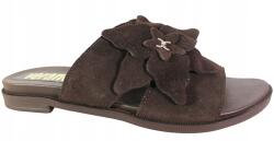 Verano Női flip-flop papucs Verano 26216 Bőr Barna Velúr Csokoládé 39 (26216)