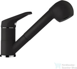 SCHOCK COSMO konyhai csaptelep kihúzható fejjel, Cristalite Nero, gránithatású, fekete 525120NERO (525120NERO)