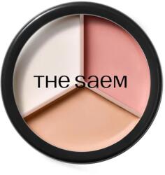 the SAEM Cover Perfection Triple Pot Concealer - 07 Pink Beige - Kontúrozó Korrektor 4.5g