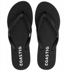 CoastiQ Japán CoastiQ Női könnyű nyári flip-flop papucs uszodai cipő fekete méret 38 (EMWU25FFLIF001)