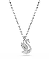 Swarovski női fém nyaklánc medállal köbös cirkóniummal - ezüst Univerzális méret